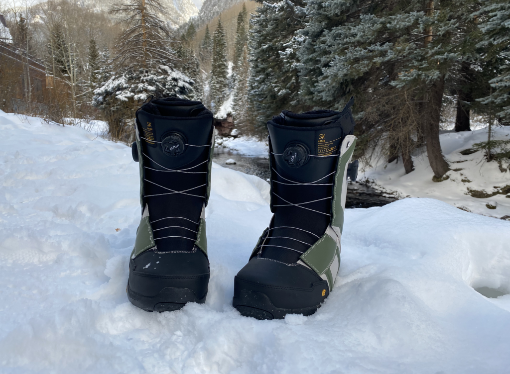 The newest flagship model from BOA & K2, the ORTON 2021-2022 Snowboard Boot.
